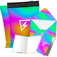 BRIGHT™ Geschenktasche und Karte